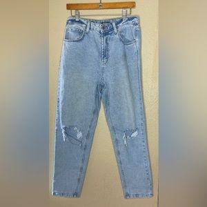 light Blue ripped Jeans